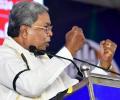Upset by BJP protest, Siddaramaiah raises hand at cop