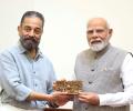 Kamal Haasan Bats for Keeladi, Meets Modi