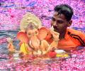 60,434 Ganesh Idols Immersed In Mumbai