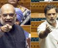 'His hands were shaking': Rahul on heated exchange with Shah