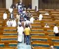 Oppn walks out of LS during Nirmala's budget speech