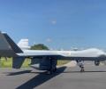 Navy gets replacement for Sea Guardian drone after crash in Sep