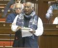 Kharge's 'thousands' killed in Kumbh stampede remark sparks row in Parl