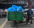 Shoes, torn bags....: Horrific remains of Delhi stampede cleared