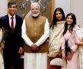 Modi Wows The Sunak Kids