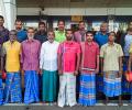 Sri Lankan navy arrests 32 Indian fishermen, seizes 5 boats