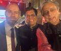 Tharoor shares selfie with BJP minister amid growing rift with Cong