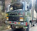 Army vehicle attacked in J-K's Rajouri, search op on