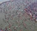 Final snan begins as Maha Kumbh 2025 to conclude today