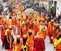 13-year-old girl becomes sadhvi at Maha Kumbh Mela