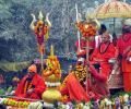 When Sadhus Arrived at Kumbh Mela