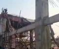 Under-construction building collapses at UP railway station, several feared trapped