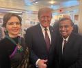 Spotted: Mukesh Ambani at Trump inauguration with Big 4