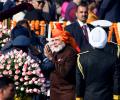 Republic Day 2025: Modi sports red and yellow striped safa