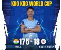 India women thrash South Korea in Kho Kho World Cup opener