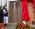 Sonia inaugurates Cong's new headquarters, Narasimha Rao honored