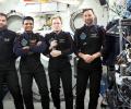 Feasts, farewells aboard ISS as Shuks, crew end 18-Day mission