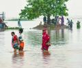 Heavy Rain Swells Ganga To Warning Levels