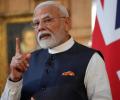 In UK, Modi warns against 'misuse of democratic freedom'