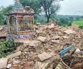 Rajasthan school collapse: 'Students forced to sit inside'