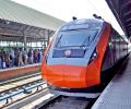 The Vande Bharat Train Across The Himalayas