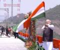 Modi inaugurates world's highest railway bridge in J-K