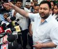 Tejashwi Yadav's convoy hit by truck, 3 injured