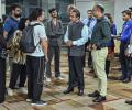 'Saw missiles in the sky': Indian students evacuated from Iran