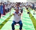 PHOTOS: When netas roll out mats for Yoga Day