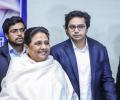 Day after removing him from party posts, Mayawati expels nephew