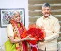 What Gifts Did Naidu Bring Nirmalaji?