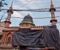 Mosques covered for 'Laat Saheb' Holi procession in UP town