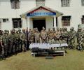 Four militants held in Manipur; arms, ammo seized in search op