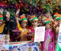 Show Of Sindoor At Modi's Patna Road Show