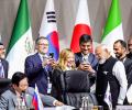 Modi, Meloni all smiles as world leaders gather for G20 summit