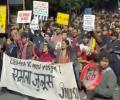 Protest against VC turns violent in JNU; student groups trade barbs