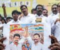 High drama outside TN Lok Bhavan, Vijay's house amid uncertainty