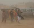 Man flung 50 ft into air during fierce storm in UP's Bareilly, survives