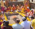 Hindu groups hold victory celebration at Bhojshala