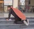 Activist dresses as cockroach to protest Yamuna pollution