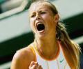 Sharapova on top of the world