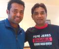 Spotted: Leander Paes in Melbourne