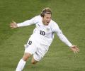 South Africa hopes in danger after Forlan double