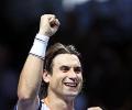 World Tour Finals: Ferrer stuns Djokovic, reaches semis