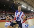 Hoy sets British record with 6th Olympic gold
