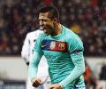 Champions League: Sanchez double delights Barca