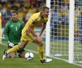 Shevchenko double gives Ukraine winning start