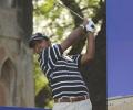 Lahiri battles windy conditions to surge ahead