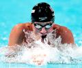 Lochte wins third straight 200 metres medley gold