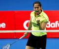 Saina edges past Schenk as Hyderabad storm into IBL final